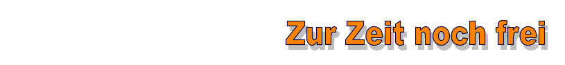 Zur Zeit noch frei